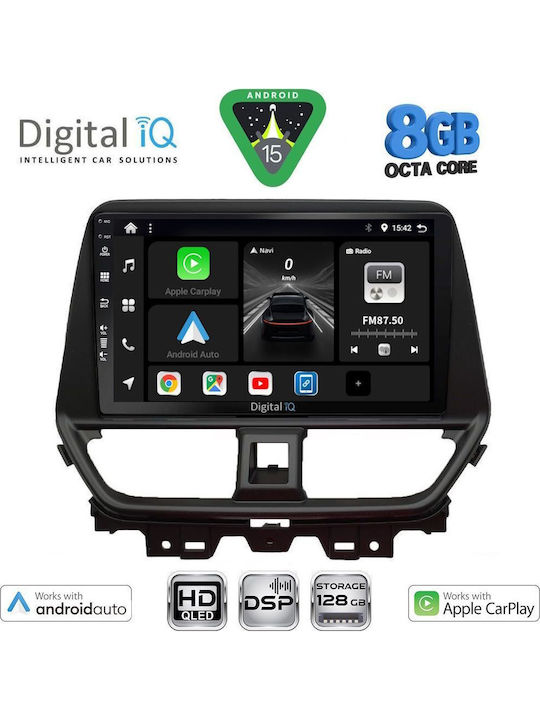 Digital IQ Ηχοσύστημα Αυτοκινήτου για Suzuki Baleno 2022+ (Bluetooth/USB/WiFi/GPS/Apple-Carplay/Android-Auto) με Οθόνη Αφής 9"