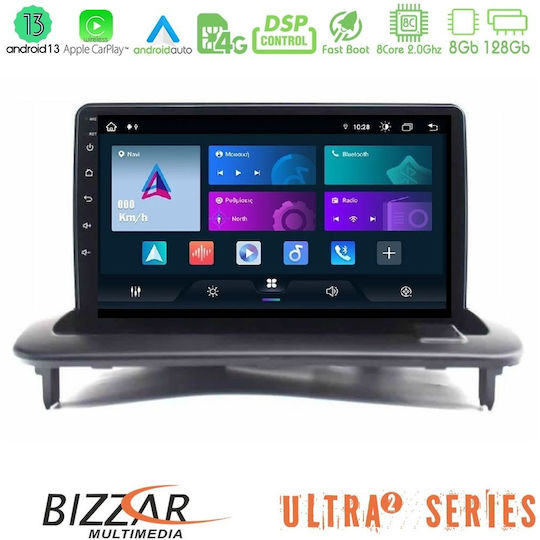 Bizzar Car Audio System for Volvo S40 C30 C70 2006-2013 Bluetooth USB Wi-Fi GPS Apple CarPlay Android Auto with 9 Inch Touch Screen