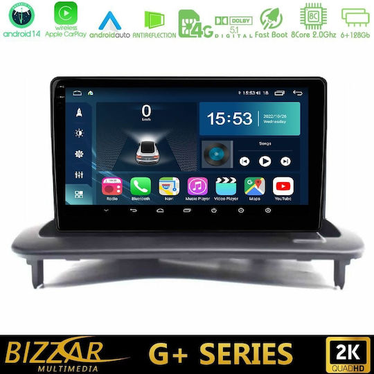 Bizzar Ηχοσύστημα Αυτοκινήτου για Volvo S40 / C30 / C70 2004-2012 (Bluetooth/USB/WiFi/GPS/Apple-Carplay/Android-Auto) με Οθόνη Αφής 9"