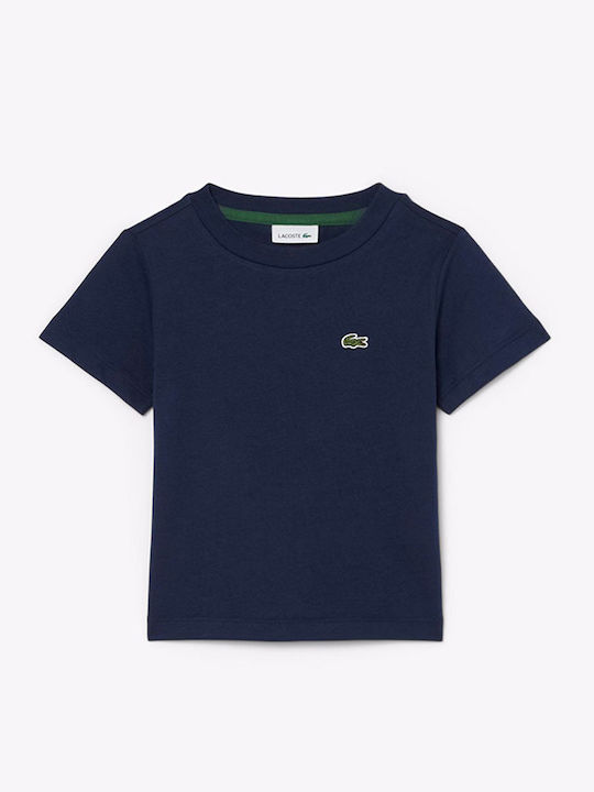 Lacoste Παιδικό T-shirt Navyblue