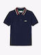 Детско Поло Къс Ръкав Navyblue