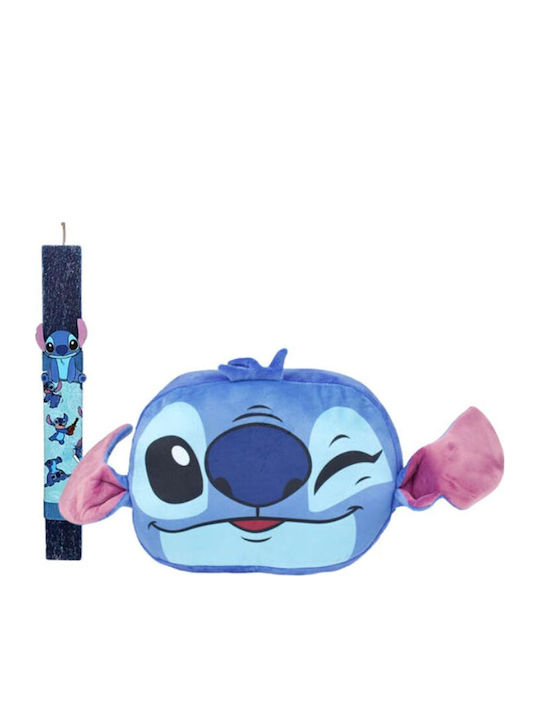 Lumanare De Paste Lilo & Stitch Rotundă Parfumată Handmade Cu Cutie
