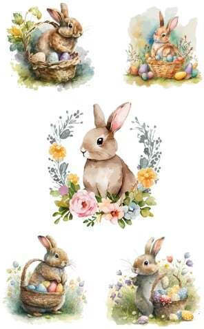 Autocolante Bsb Simple Easter Nr 9 8x12,5cm 3 Foi