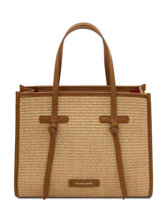 Tuscany Leather Δερμάτινη Γυναικεία Τσάντα Ώμου...