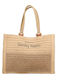 Straw Women's Shoulder Bag Beige