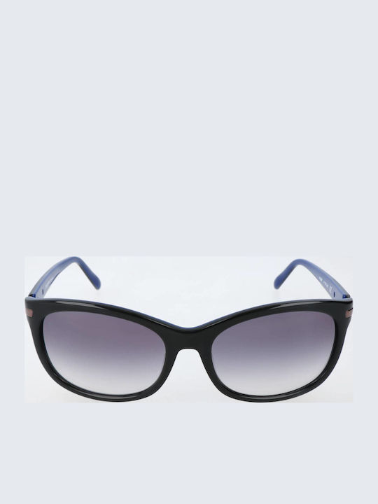 Rodenstock Unisex Sunglasses with Black Frame and Gray Lens R3250 A