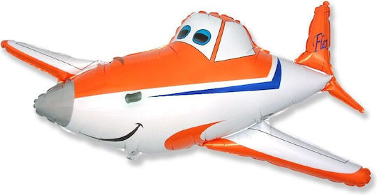 Birthday Airplane Foil Jumbo Shape Balloon 111cm