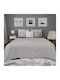 Homelevel Double Coverlet Gray 240x260cm