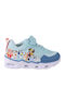 Bluey Kids Sneakers with Hoop & Loop Closure Light Blue