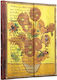 Paperblanks Ruled Notebook with Hard Cover and Rubber Band