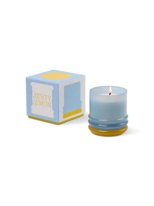 Paddywax Aromatisches Soja-Kerze im Gefäß mit Zitronen-Parfüm 198gr