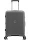 RCM Cabin Travel Suitcase Dark Gray with 4 Wheels