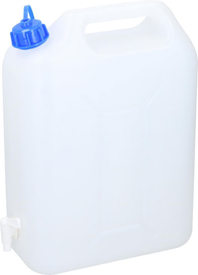 Recipient de Apă din Plastic Canistră din Plastic cu Canulă 10l
