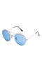 Jack & Jones Jacflip Up Unisex Sunglasses with Blue Frame and Blue Lens