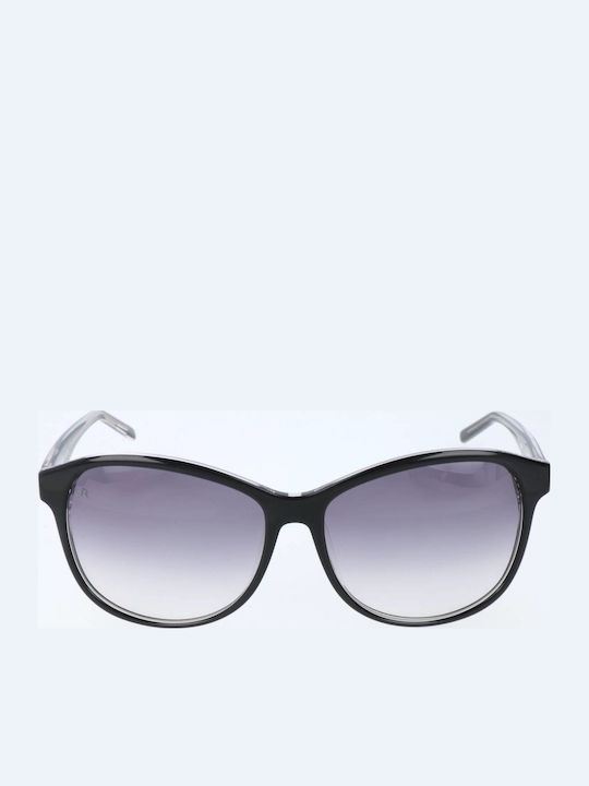 Rodenstock Unisex Sunglasses with Black Frame and Gray Lens R3266 A