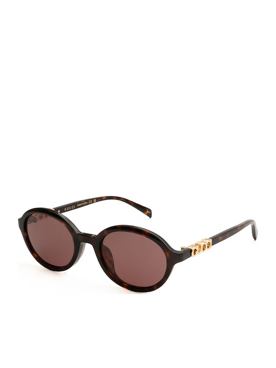 Gucci Damentaschen Sonnenbrillen mit Brauner Sc...