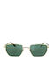 Gast Aether Unisex Γυαλιά Ηλίου με Χρυσό Σκελετό και Πράσινο Φακό AET02