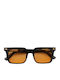 Gast Drava Unisex Sunglasses with Orange Frame and Orange Lens DRA03