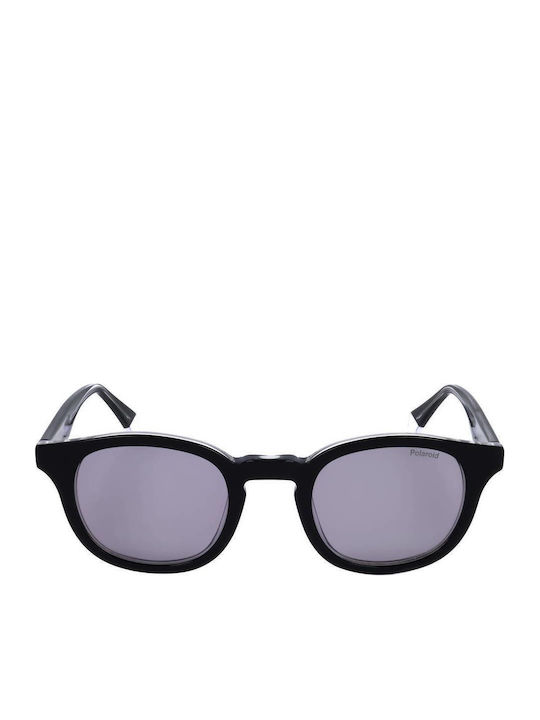 Polaroid Unisex Ochelari de Soare cu Ramă Neagră și Lentilă Gri PLD2103/S/X HK8/49