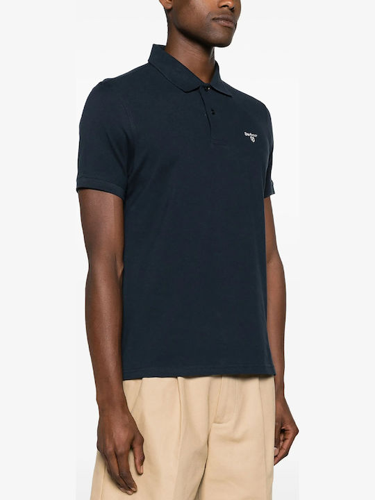 Barbour Polo Μπλούζα Deep Blue