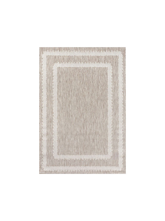 Beauty Home Riviera Art 9777 Σετ Μοντέρνα Χαλιά Κρεβατοκάμαρας Ψάθινα Μπεζ 9777-Σετ 3τμχ