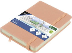 Sketchbook Α6 Old Pink 140gr 160σελ Λαστιχο Σκλ...
