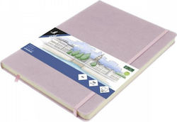 Sketchbook Α4 Violet 140gr 160σελ Λαστιχο Σκληρ...