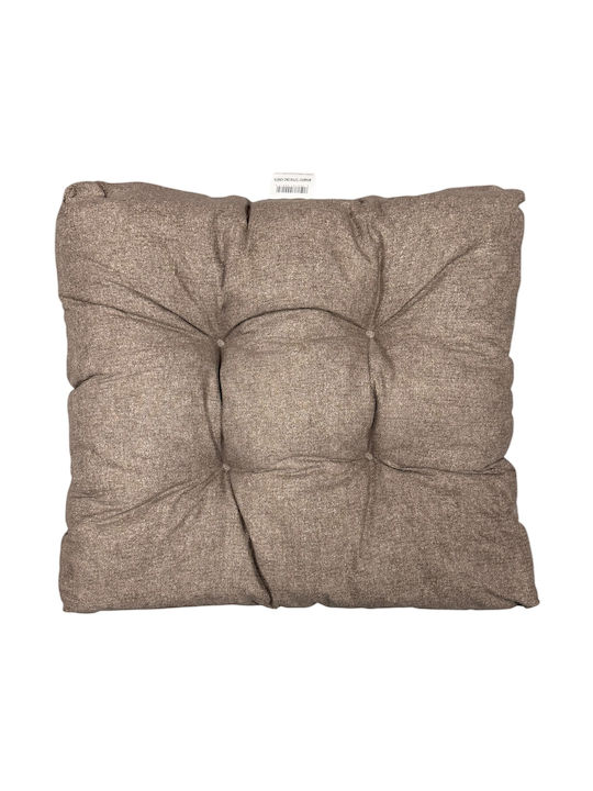 Μαξιλάρι Καρέκλας Κήπου Μπαμπού Taupe 50x50εκ.