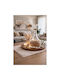 keleman Decorative Vase Glass Beige Y10cm