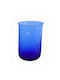 keleman Decorative Vase Glass Blue Y27cm