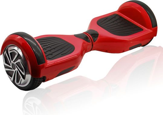 Smart Balance Wheel Hoverboard with 20km/h Max Speed and 20km Range in Red Colour