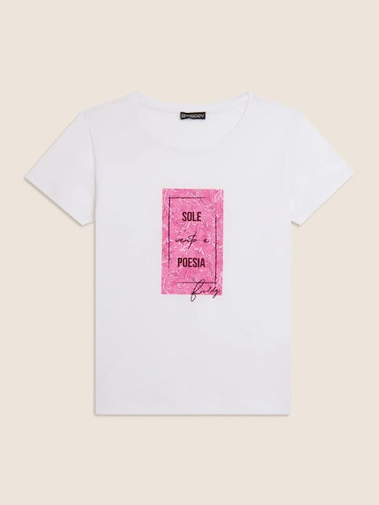 Freddy Women's White T-shirt