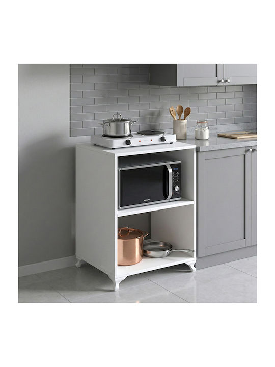 Nadine Floor Kitchen Cabinet White 60x56x85cm