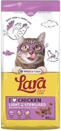Lara Diät Trockenfutter für Erwachsene kastrierte Katzen mit Huhn 12.5kg