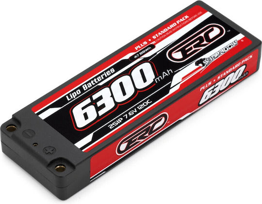 Sunpadow Батерия Li-Po 7.6V 6300mAh 120C 2S за RC Превозно Средство