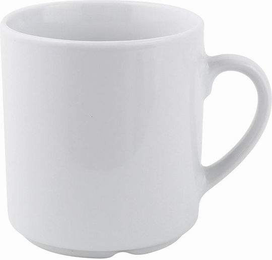 Oriana Ferelli Чаша Керамична Бяла 300ml 6бр