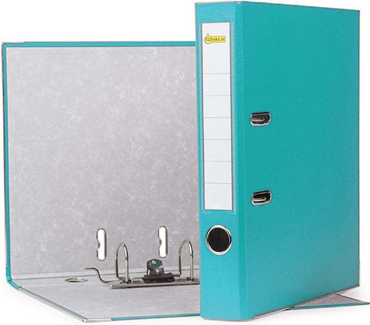 Plastic Archiving Arc Ring Binder 123inkt A4 50mm Turquoise 300517