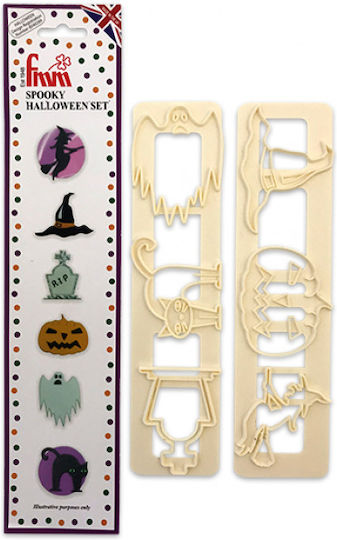 Cookie Cutter Tappit Halloween Set 50-70mm X2