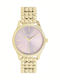 Oozoo Women's Watch 36mm Battery with Gold Metal Bracelet