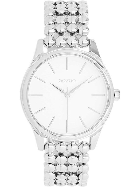 Oozoo Women'S Watch 36mm Battery With Silver Me...