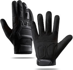 Men's Military Tactical Gloves Black – Rubber Protection Anti-slip Touchscreen Combat Airsoft Moto Outdoor & Sport