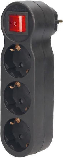 GSC Power Strip 3 Sockets with Switch