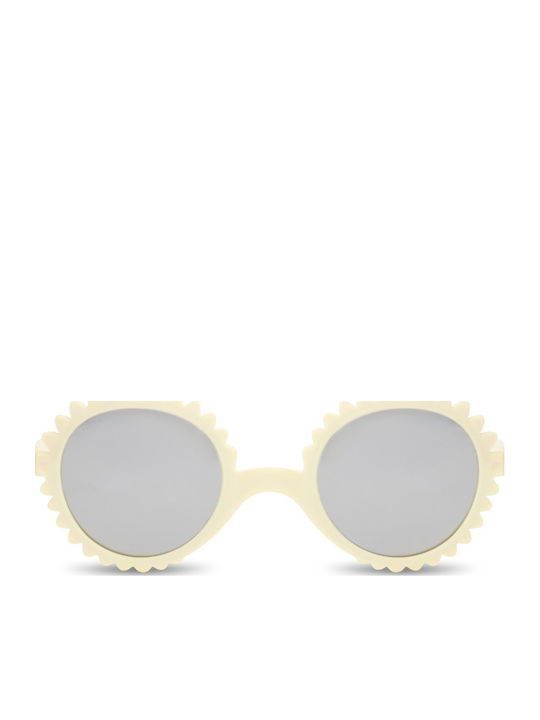 KiETLA Unbreakable Baby Sunglasses with Mirror Lens Yellow for 1-2 Years