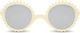 KiETLA Unbreakable Baby Sunglasses with Mirror Lens Yellow for 1-2 Years