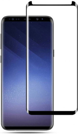 0.33mm Full Glue Full Face Tempered Glass Μαύρο (Galaxy S8+)