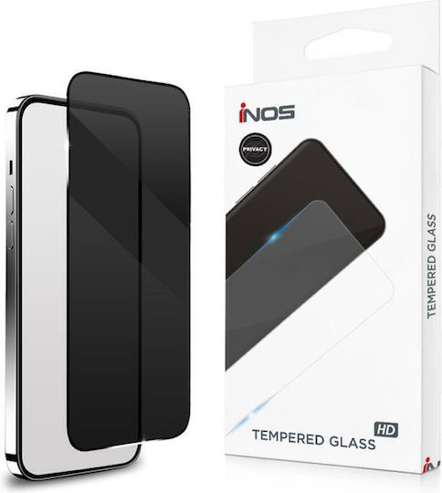 iNOS 2.5D 0.33mm Privacy Tempered Glass Black (Galaxy A57)