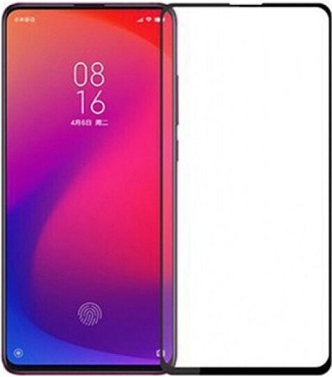 0,33mm Vollflächig Gehärtetes Glas Schwarz Für Mi 9T/9T Pro