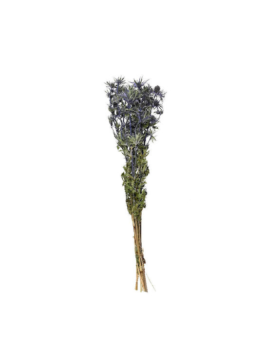 Dried Bouquet 55cm 14x14x55cm Blue Kaeming