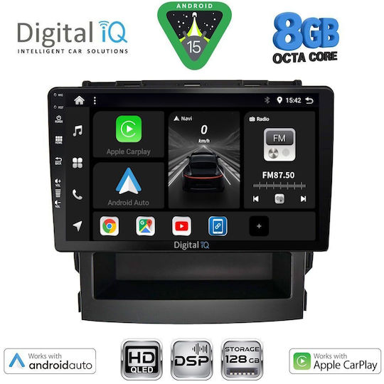 Digital IQ Car Audio System for Subaru Forester / Impreza 2019 (Bluetooth/USB/WiFi/GPS/Apple CarPlay/Android Auto) with 9" Touch Screen