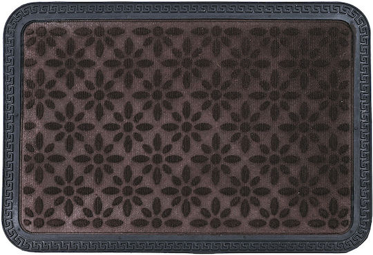 Sidi Home Plast Fußmatte Eingang Μαργαριτα Braun 40x60cm E-3247 Braun